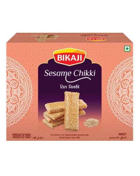 Bikaji Sesame Chikki 400 GM – Sweets