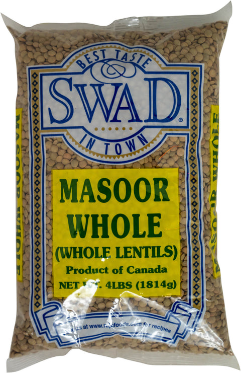Swad Masoor Whole - 4lb – Lentils & Beans