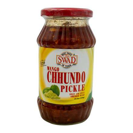Swad Mango Chhundo shredded mango pickle 550g jar