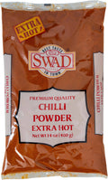 Swad Red Chili Powder Extra Hot - 14oz – Spices