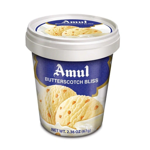 Amul Ice Cream Butterscotch Bliss – 125 ml