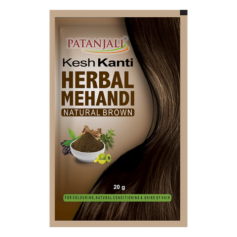 Kesh Kanti Herbal Mehandi (Natural-Brown-T) 20 GM – Hair Care