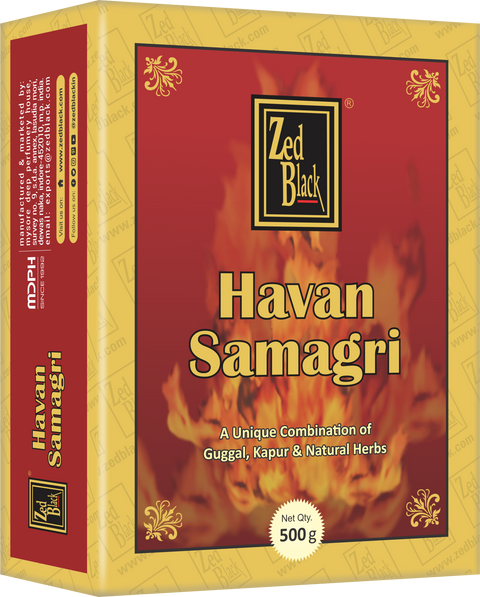 Zed Black Hawan Samagri - 200g – Pooja & Festival