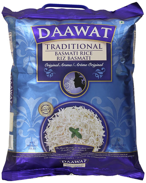 Daawat Basmati Rice 10LB – Rice