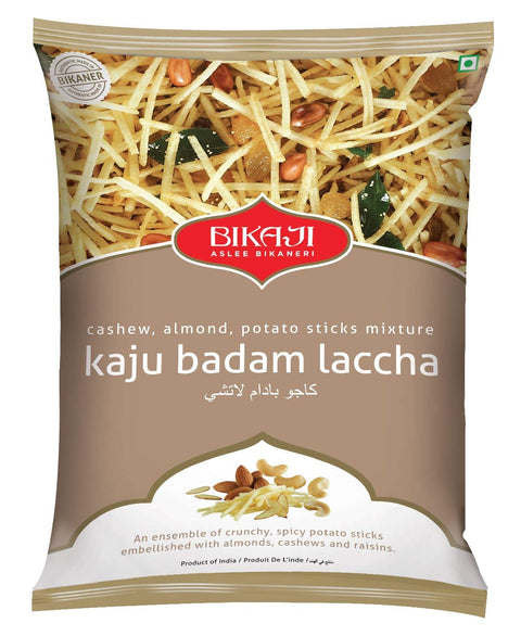 Bikaji Kaju Badam Laccha 350 GM – Namkeen