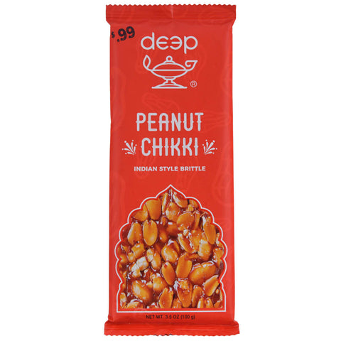Deep Peanut Chikki Bar — authentic Indian sweet | Swagat Grocers
