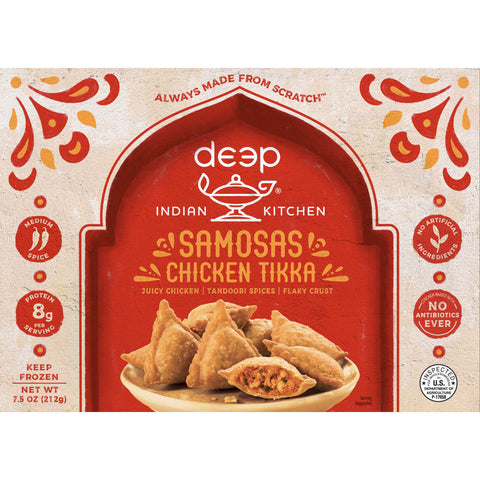 Deep Chicken Tikka Samosas — authentic Indian appetizer | Swagat Grocers