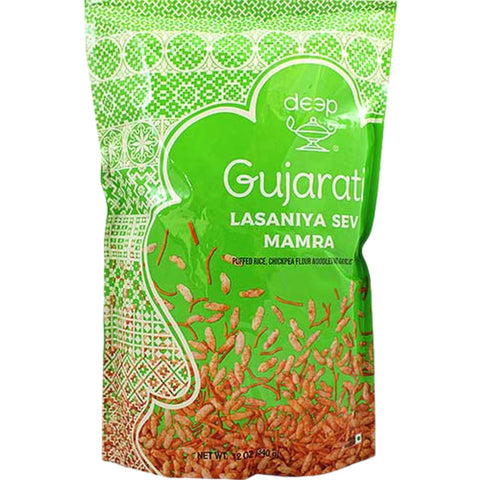 Deep Lasaniya Sev Mamra - 12oz | Swagat Grocers