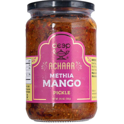 Deep Methia Mango Pickle — authentic Indian condiment | Swagat Grocers