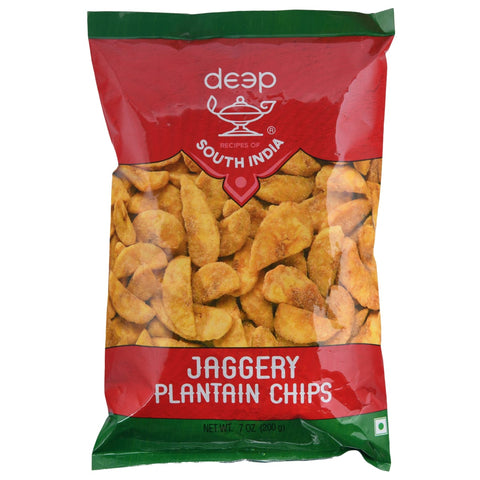 Deep Jaggery Plantain Chips — authentic Indian namkeen snack | Swagat Grocers