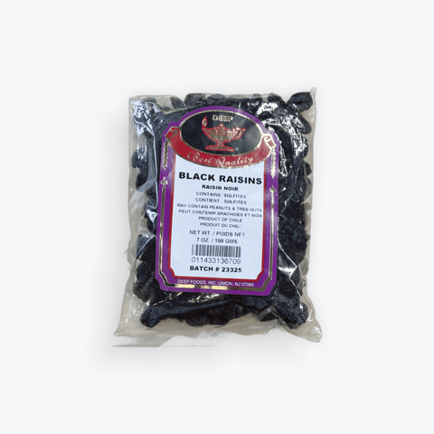 Deep Dry Black Raisins 7oz – Nuts & Dry Fruits