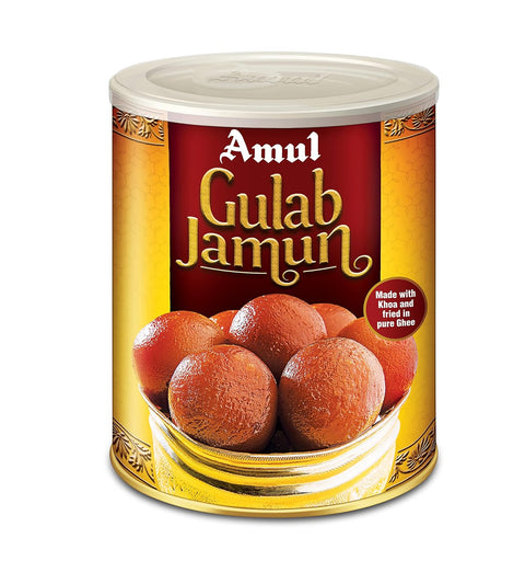 Amul Gulab Jamun in Can - 2.2lb – Indian Sweets