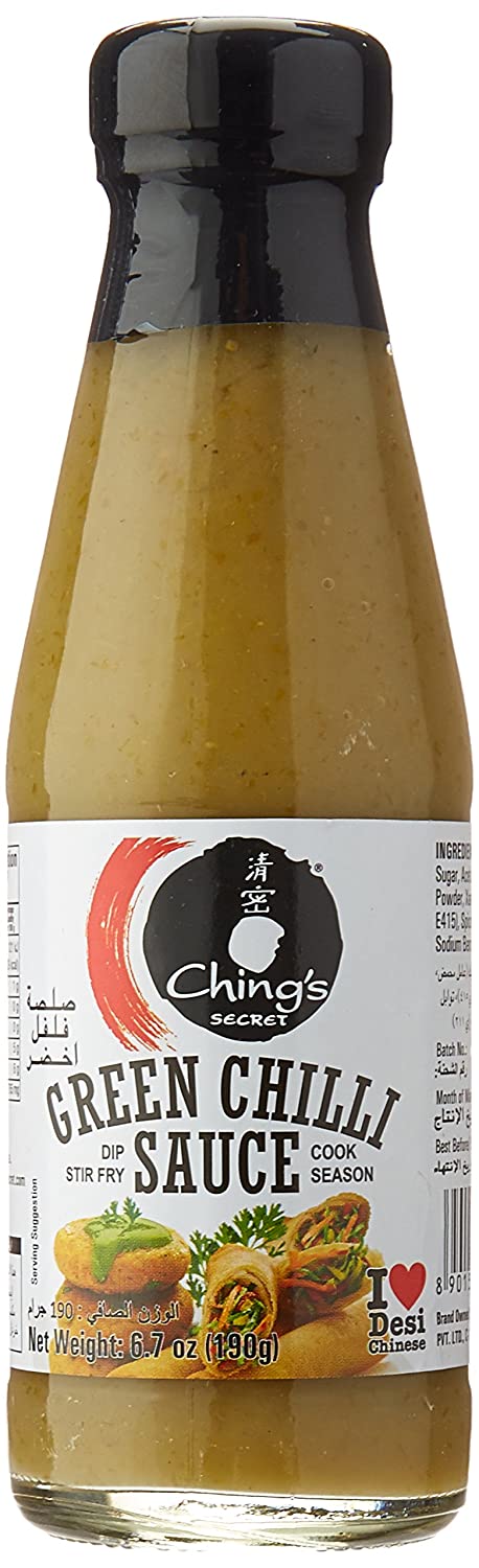 Ching's Green Chilli Sauce - 190g – Chutney & Sauce