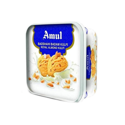 Amul Ice Cream Badshahi Badam Kulfi – 1 L