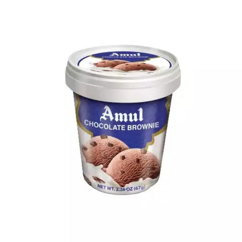 Amul Ice Cream Chocolate Brownie – 125 ml