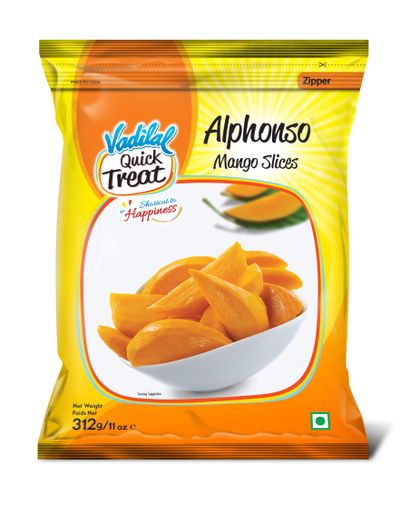 Vadilal Alphonso Mango Slices - 312gm – Fruits