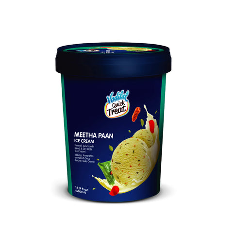 Vadilal Meetha Paan ice cream 500ml
