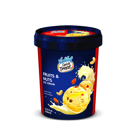 Vadilal Fruits & Nuts ice cream 500ml