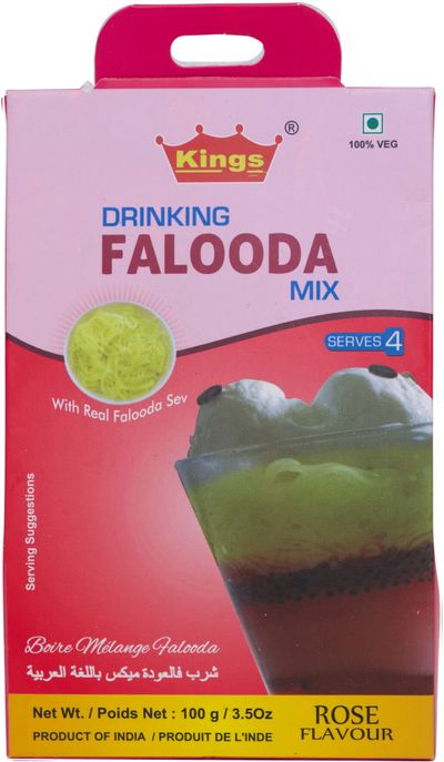 Kings Drinking Falooda Mix Rose - 100gm – Beverages