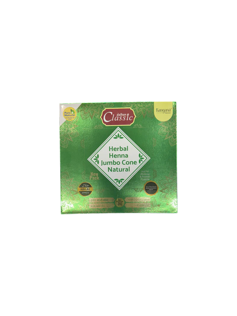 Classic Dulhan Jumbo Natural Brown Henna Mehendi - 35g