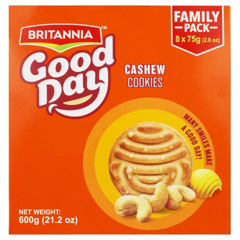 Britannia Goodday Cashew Family Pack 2.6ozX8