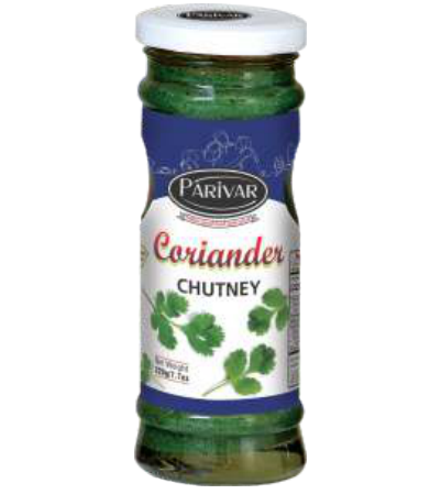 Parivar Coriander Chutney - 220 g