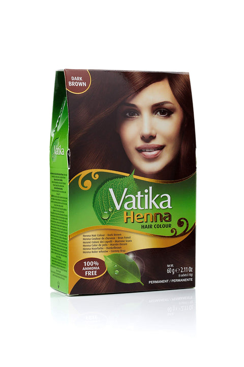 Dabur Vatika Henna Hair Colour Dark Brown - 2.11oz