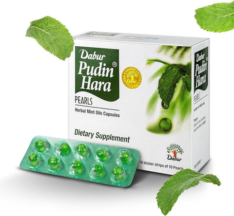 Dabur Pudin Hara Mint - 10tabs strip