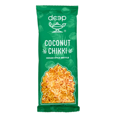 Deep Coconut Chikki Bar - 3.5oz
