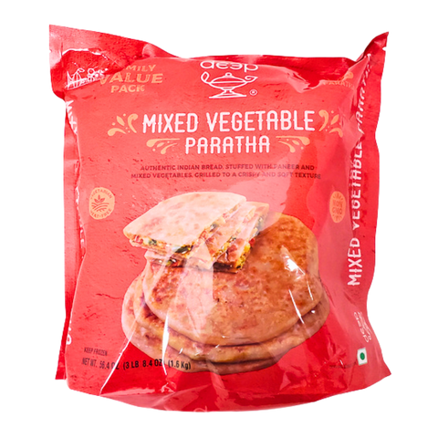 Deep Mix Vegetable Paratha 16Pc - 56.4oz