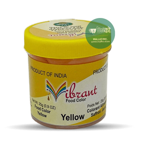 Vibrant Yellow Food - 25g – Cooking Essentials