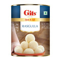 Gits Rasgulla (Ready-to-Eat) 1 kg Tin – Sweets