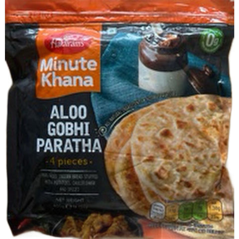Haldiram Aloo Gobi Paratha 400g – Frozen Breads