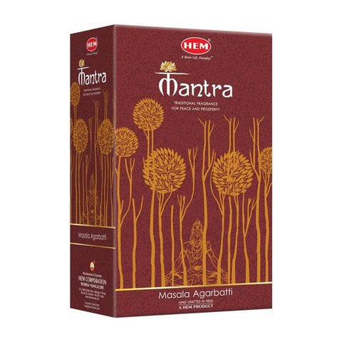 Hem Mantra Masala Agarbatti 12pack