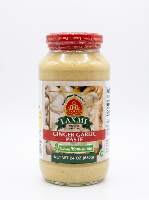 Laxmi Ginger & Garlic Paste - 24 fl oz