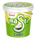 Amul Masti Whole Milk Yogurt (Dahi) – 2 kg / 4.4 lb tub