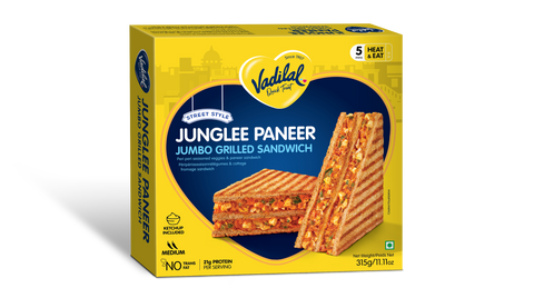 Vadilal Junglee Paneer Sandwich frozen 345g