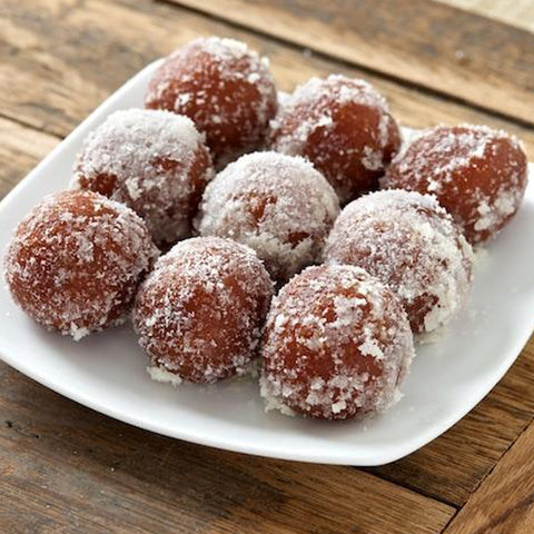 Coconut kala jamun