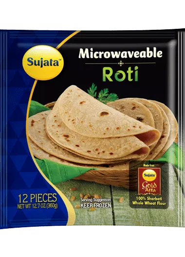 Sujata Microwaveable Roti (12Pc) - 12.7oz – Frozen Foods