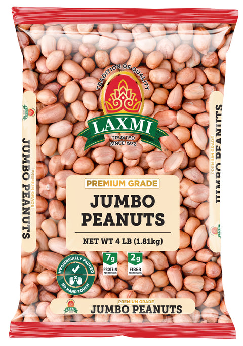 Laxmi Peanuts Jumbo – 4lb – Nuts & Seeds