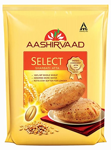 Aashirvaad Aashirvaad Atta Sharbati Select B – 10lb – Juices & Soda
