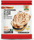 Laxmi Tandoori Plain Naan – 5x85gm – Frozen