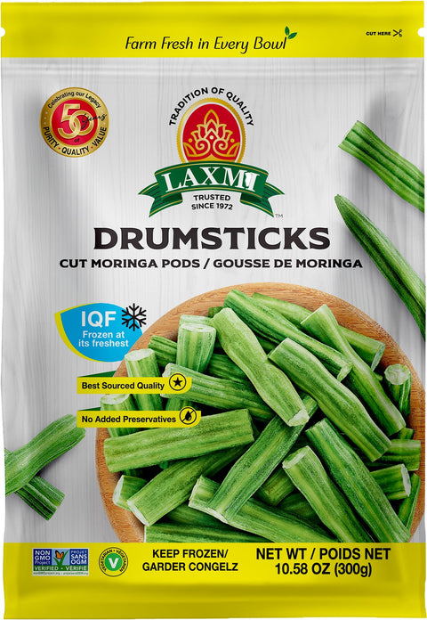 Laxmi Frozen Drumstick Cut – 300gm – Frozen