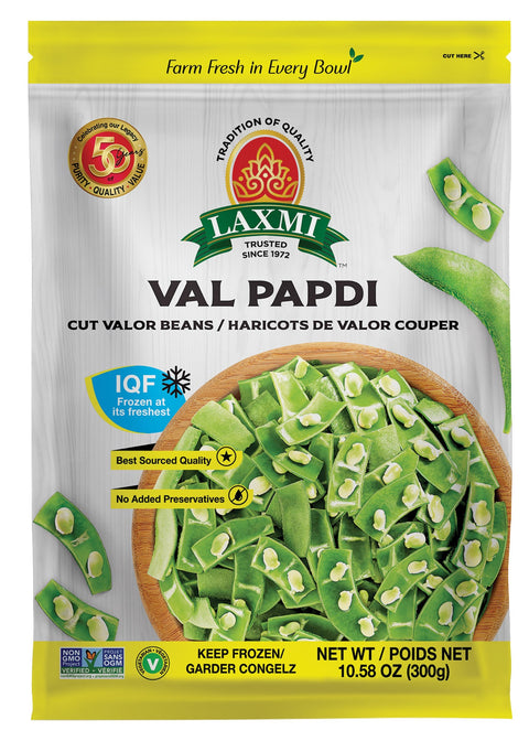Laxmi Frozen Val Papdi – 300gm – Frozen