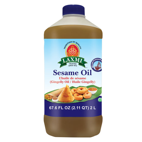 Laxmi Indian Gingelly Oil (2 Lt) – 68oz – Cooking Oil