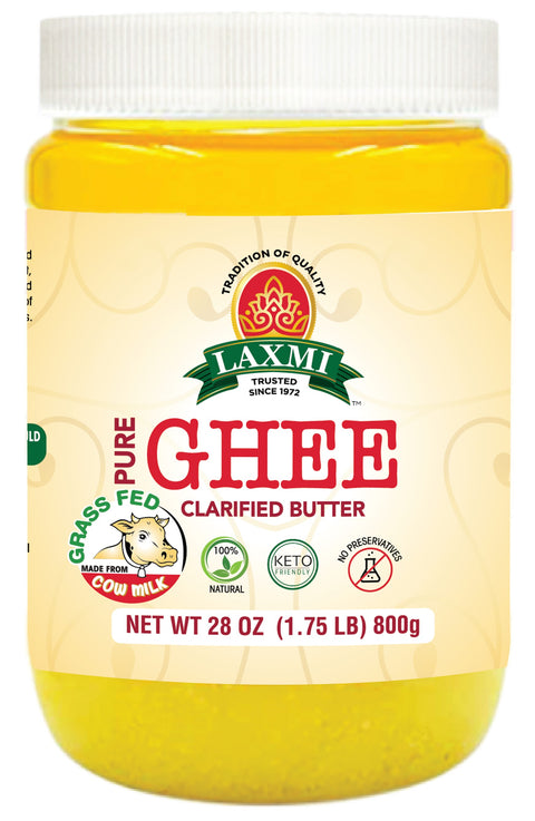 Laxmi Grass Fed Butter Ghee Fl Oz – 28floz – Ghee
