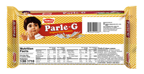 Parle Parle G Biscuit 30Pkx376 Gm – 376gm – Biscuits & Cookies
