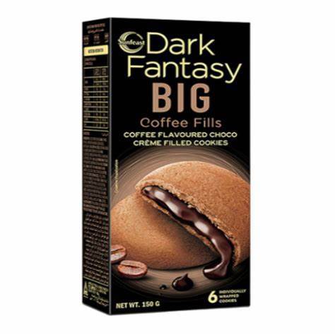 Sunfeast Sunfeast Dark Fantasy Big Coffee Fills – 150gm – Biscuits & Cookies
