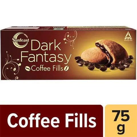 Sunfeast Sunfeast Dark Fantasy Coffee Fills – 75gm – Biscuits & Cookies