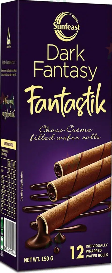 Sunfeast Sunfeast Fantastik Dark Fan. Choco Mocha Low Stock – 150gm – Spices